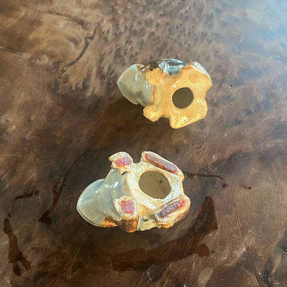 Vintage Pair Ceramic Bull Frogs - Picture 4 of 5